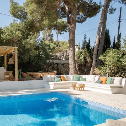 Cool off from the Spanish sunshine with a dip in the pool 