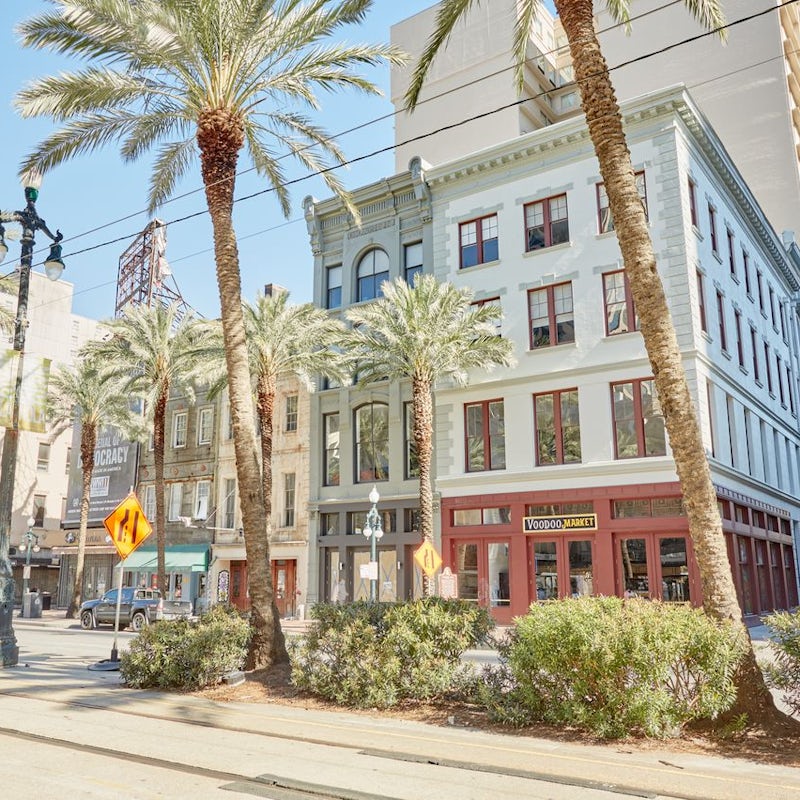 Stay on a typically picture-perfect New Orlean's street