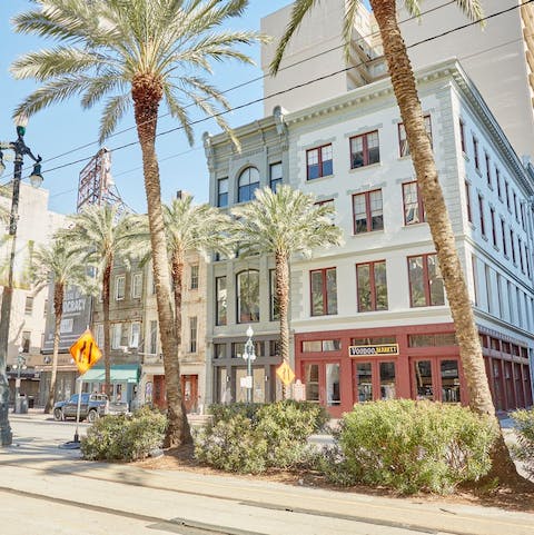 Stay on a typically picture-perfect New Orlean's street