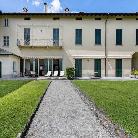 Stay in a historic Italian villa