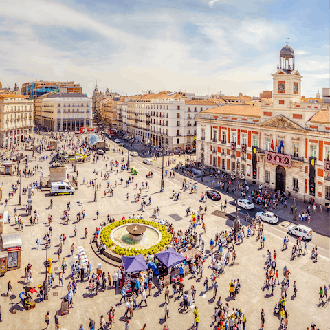 Live the Madrileño lifestyle from your city-centre apartment