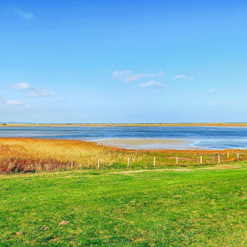 Visit the Bottsand Nature Reserve and beach, a thirty-minute walk away