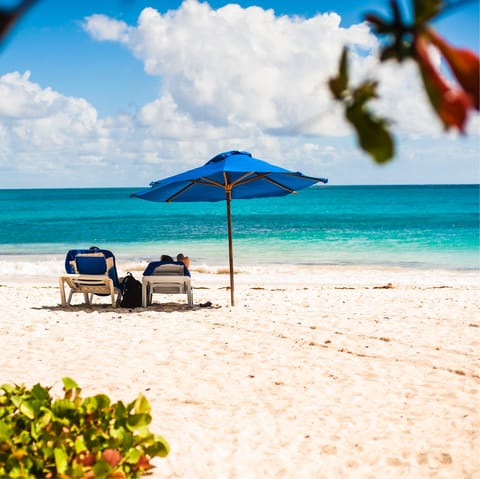 Check out the beautiful beaches of Barbados, with white sands and turquoise seas