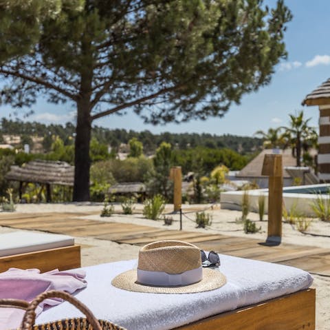 Relax in the tranquil surroundings of the beautiful dune garden