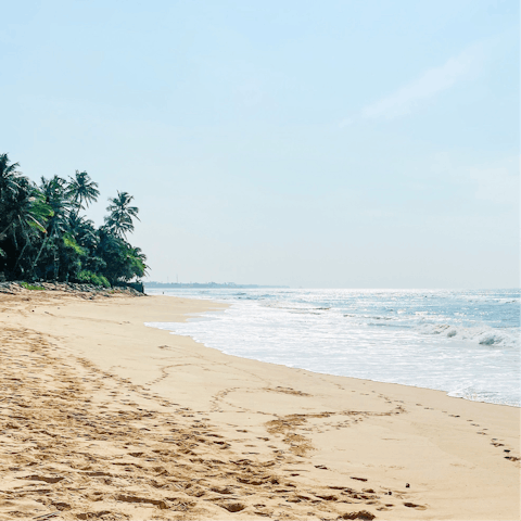 Explore the Sri Lankan coast – Talpe and Galle are both within easy reach