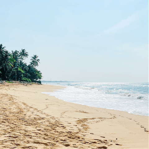 Explore the Sri Lankan coast – Talpe and Galle are both within easy reach