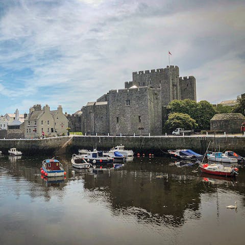 Explore Castletown on the Isle of Man – you're a one-minute walk from Castle Rushen and twenty from the beach