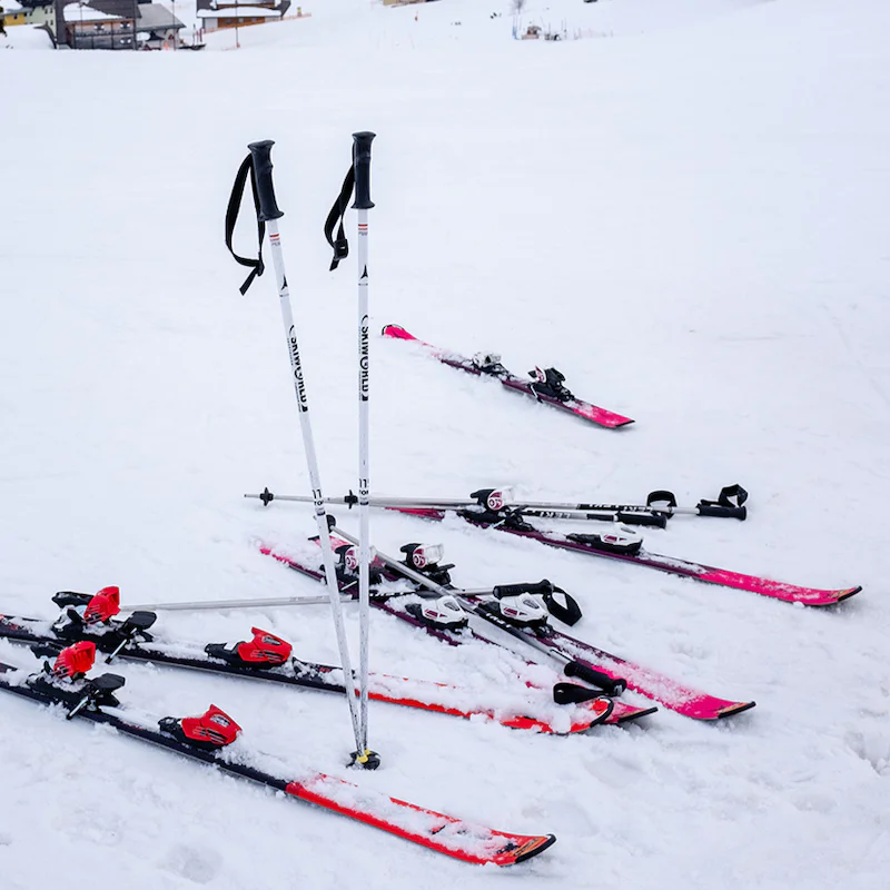 Hit the slopes, with access only eighty metres from the home