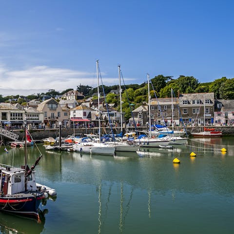 Explore Padstow and its harbour