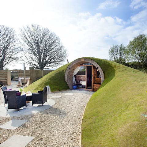 Stay in this fantastical underground home
