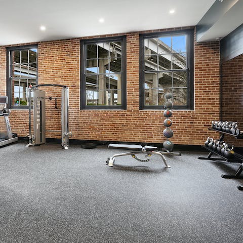 Keep up your morning-routine in the gym