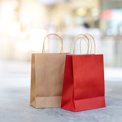 Go shopping on Avenida Presidente Masaryk