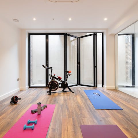 Get the endorphins flowing in the exercise studio