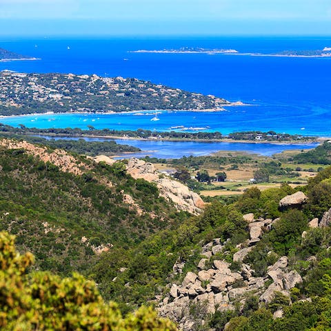 Discover the vibrant port town of Porto Vecchio, home to beautiful beaches and a yacht-filled marina