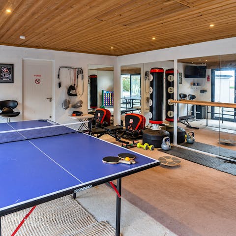 Gather for action and family fun in the games room