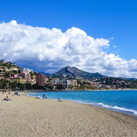 Walk down to the seafront and enjoy the magic of the Mediterranean 