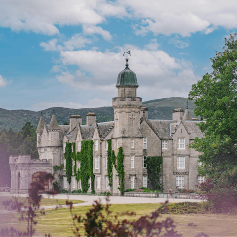 Pay a royal visit to the historic grounds of Balmoral Castle