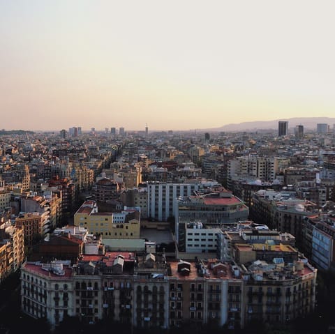 Explore the vibrant city of Barcelona from your location in the Poble Nou district
