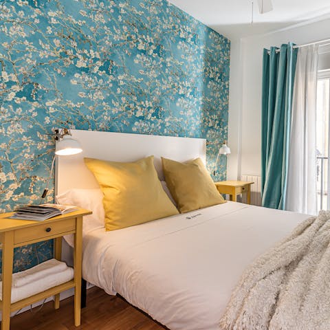 Wake up restored and well-rested in one of the plush bedrooms 