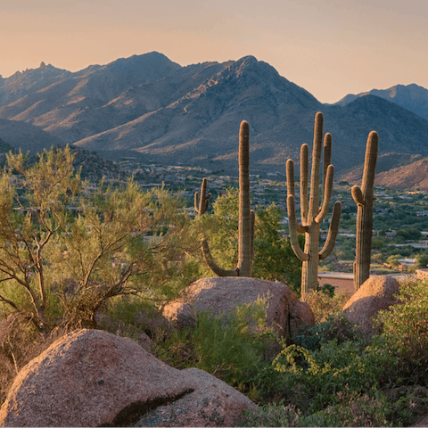 Hike the atmospheric landscapes of Scottsdale