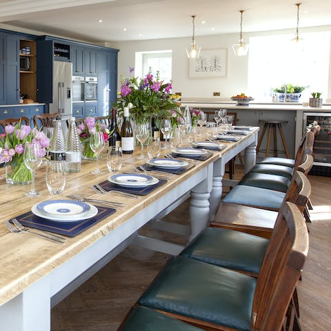 Come together and celebrate the special moments of life in this heart warming home