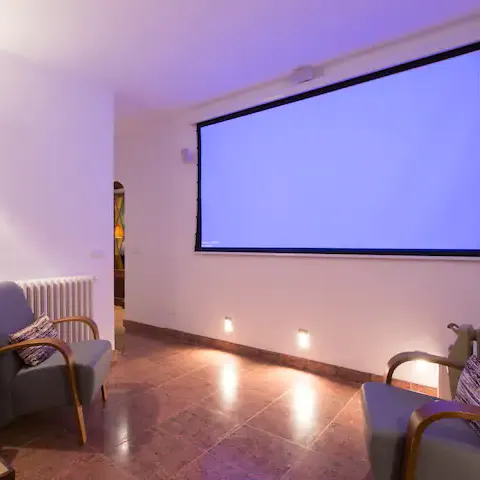 Watch your favourite movie in your private media room