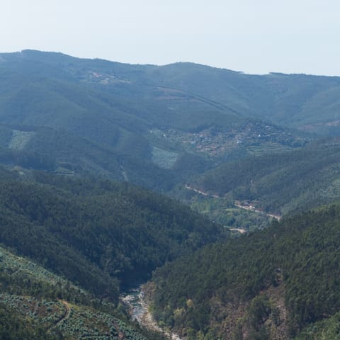 Drive down to the unique and spectacular landscapes of Arouca Geopark