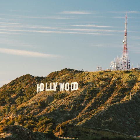 Hike in the hills around the Hollywood sign, right from your door