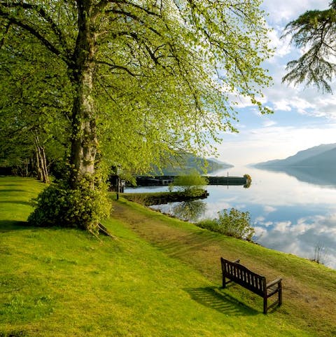 Get some fresh air on loch-side walks