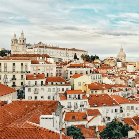 Spend a day hiking Lisbon's seven hills and taking in the city from every angle