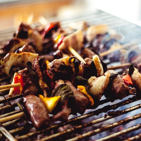 Whip up delicious barbecues in the garden