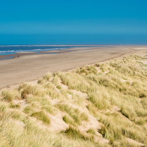 Drive to Comer in twenty minutes for atmospheric walks along the sandy shore
