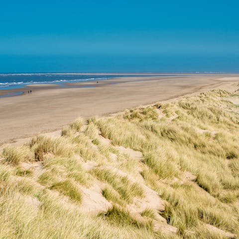 Drive to Comer in twenty minutes for atmospheric walks along the sandy shore