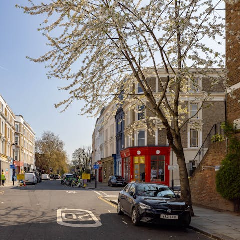 Explore Notting Hill when you're not in the mood to venture further afield