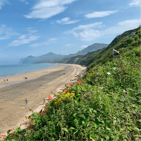 Explore the many beaches of the Llyn Peninsula