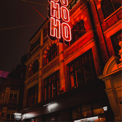 Stay in the vibrant heart of London, with the iconic Soho at your doorstep 