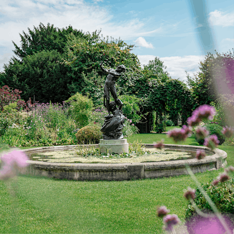 Head over to Regent's Park for a refreshing morning stroll