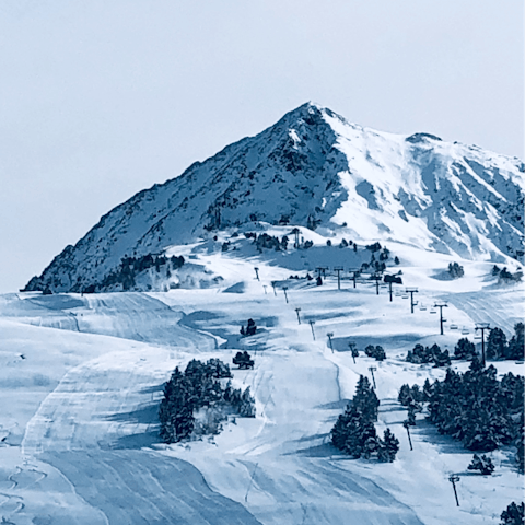 Enjoy a natural high from the Baqueira-Beret ski resort