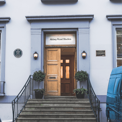 Visit the world-famous Abbey Road Studios, a ten-minute walk away