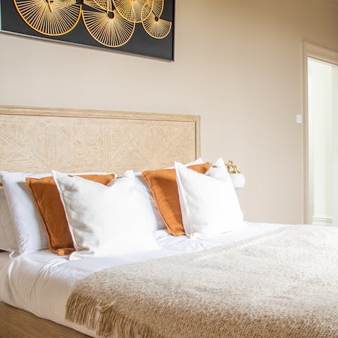 Fall asleep in the beautifully decorated bedrooms – you'll wake up rested and ready for another day of sightseeing