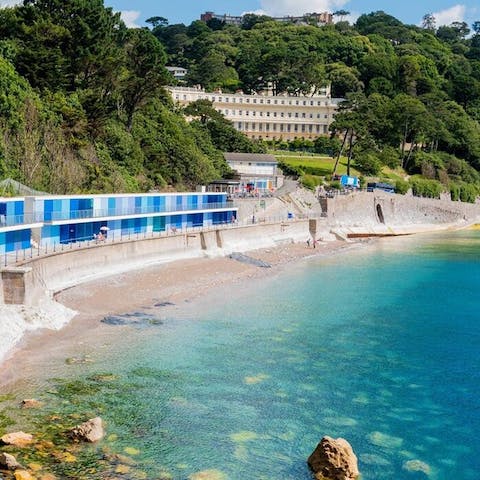 Head to the stretch of the coast known as the English Riviera