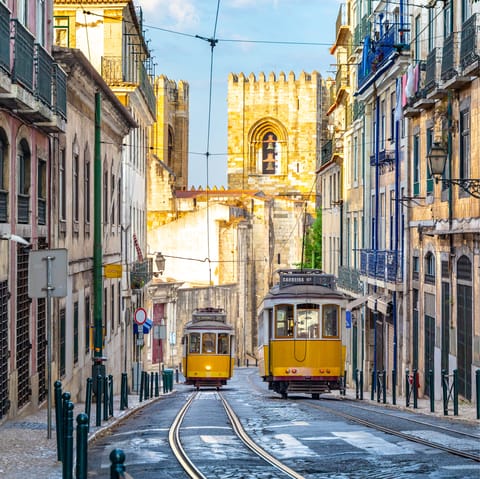 Explore the sights of Lisbon from your location in Baixa