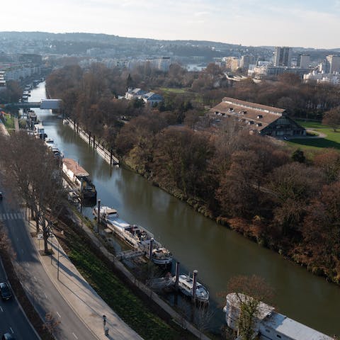 Take plenty of snaps of the River Seine