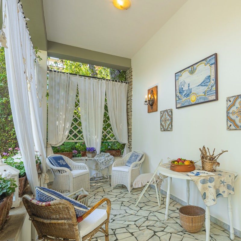 Enjoy the breeze on the veranda