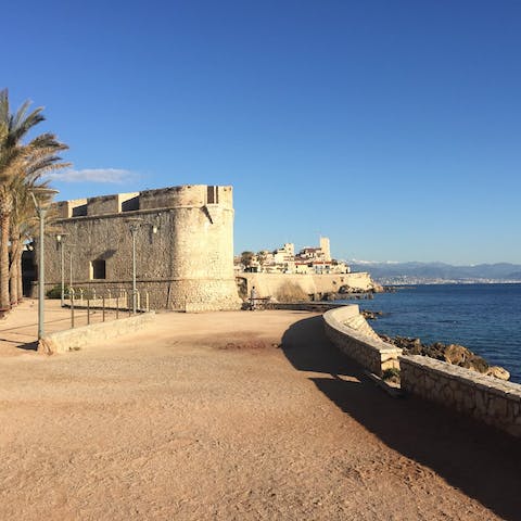 Fall in love with the French Riveria by staying in the Cap D'Antibes region