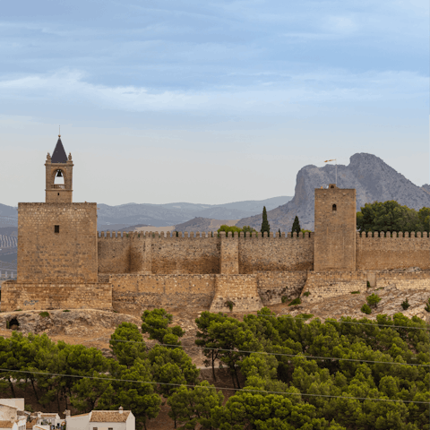 Explore the ancient burial mounds of Antequera, a short drive from home