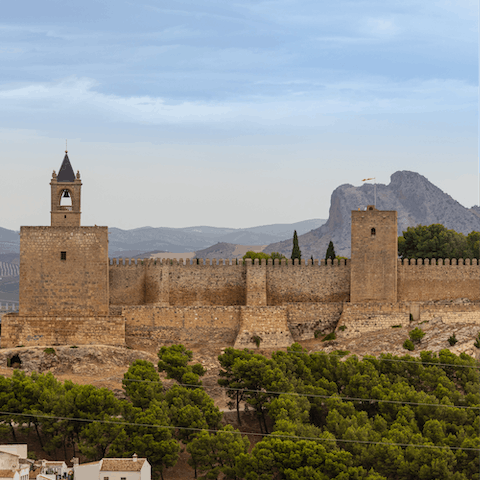 Explore the ancient burial mounds of Antequera, a short drive from home