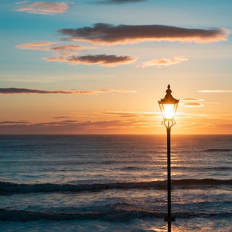 Stay in the heart of coastal Tynemouth, exploring its lovely beaches and lively promenade