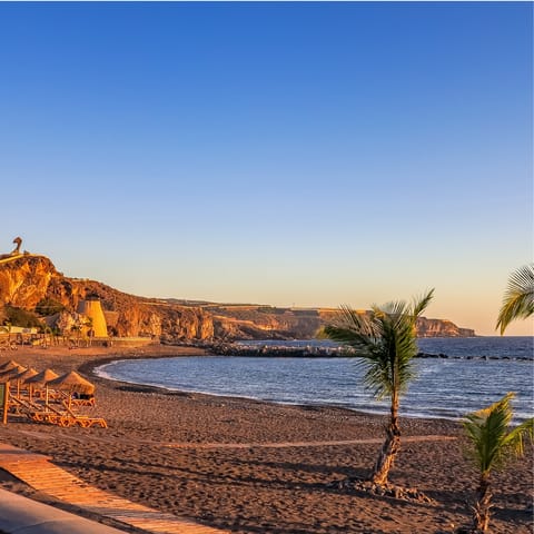 Hop in the car and head over to one of Tenerife's swoon-worthy beaches, starting from as close as 4km away