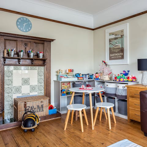 Stay in a family-friendly home packed with games and toys for the kids